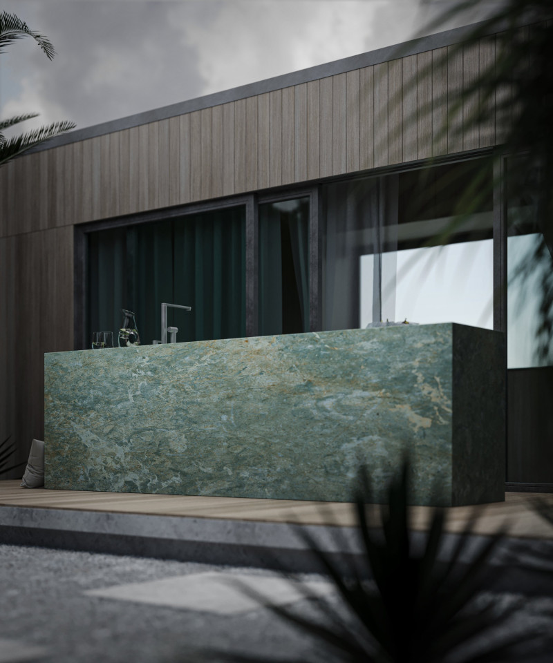 Wizualizacja 3D — Wyspa kuchenna — EMTE Studio