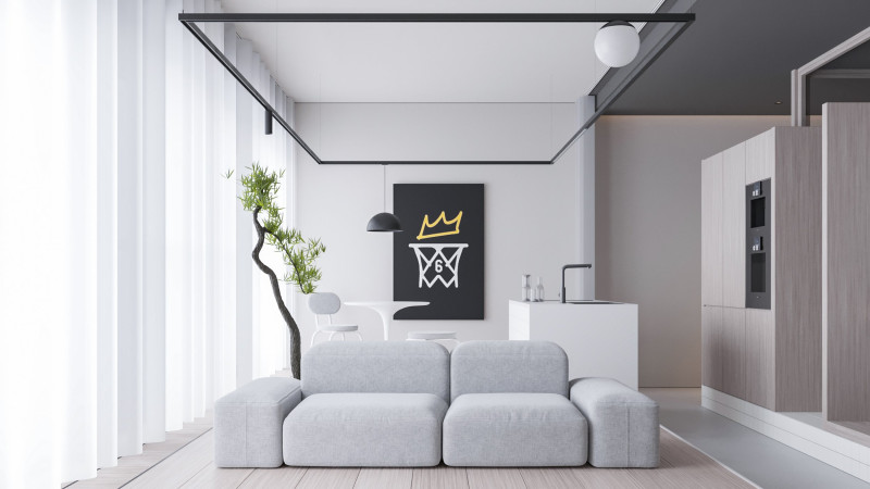 Wizualizacja 3D — Mieszkanie — EMTE Studio