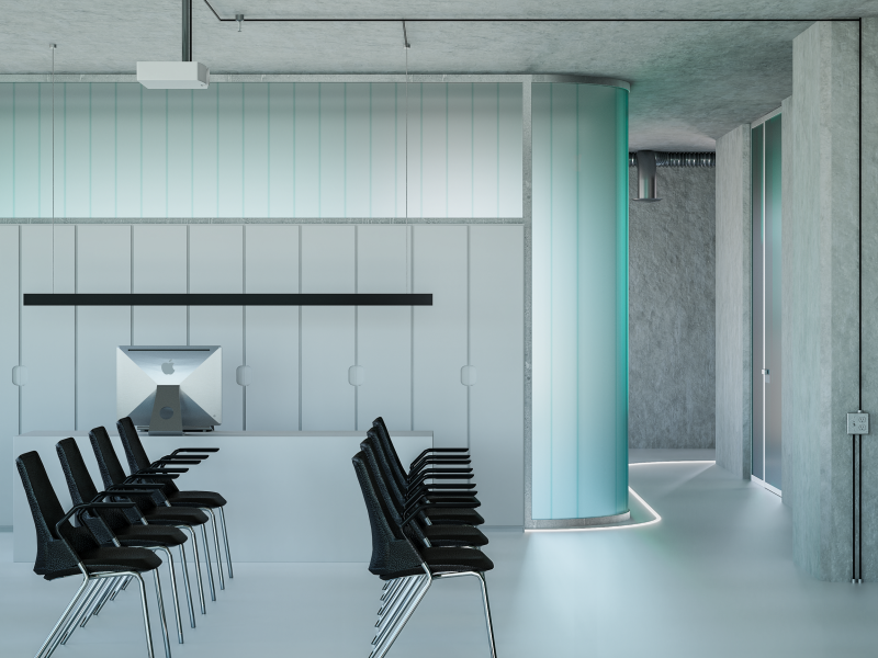 Wizualizacja 3D — Biuro — EMTE Studio