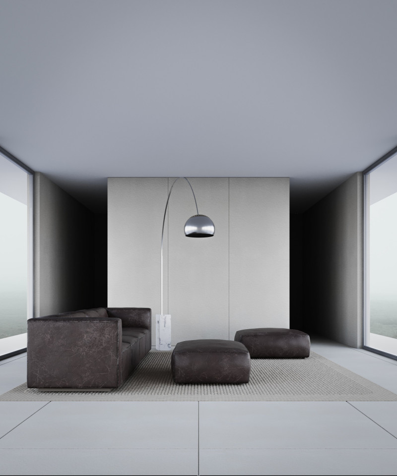 Wizualizacja 3D — Kuchnia salon — EMTE Studio