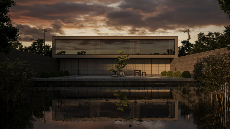 Wizualizacja 3D — Dom jednorodzinny — EMTE Studio