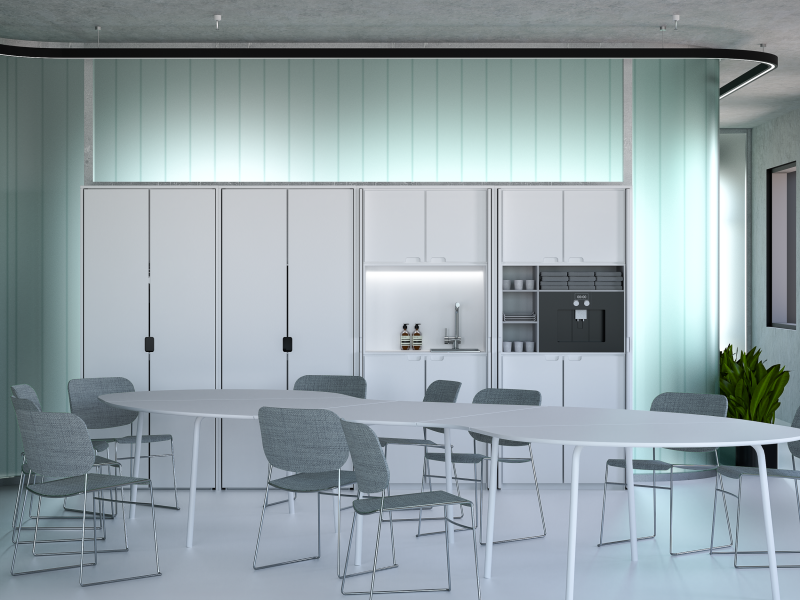 Wizualizacja 3D — Biuro — EMTE Studio
