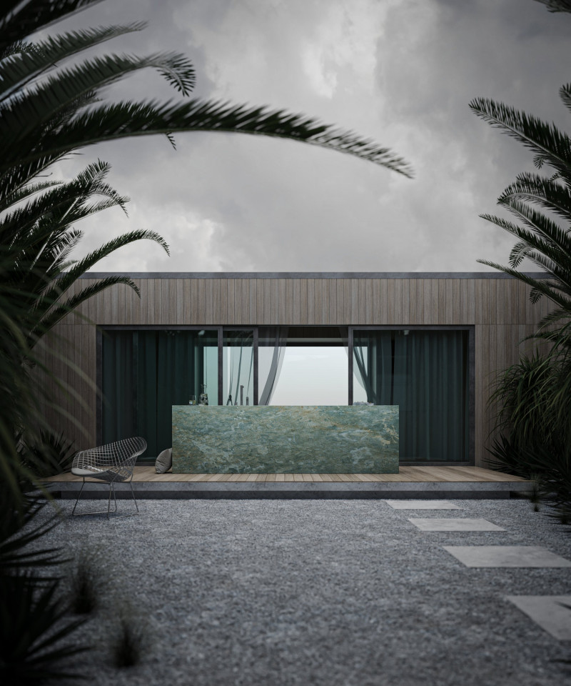 Wizualizacja 3D — Wyspa kuchenna — EMTE Studio