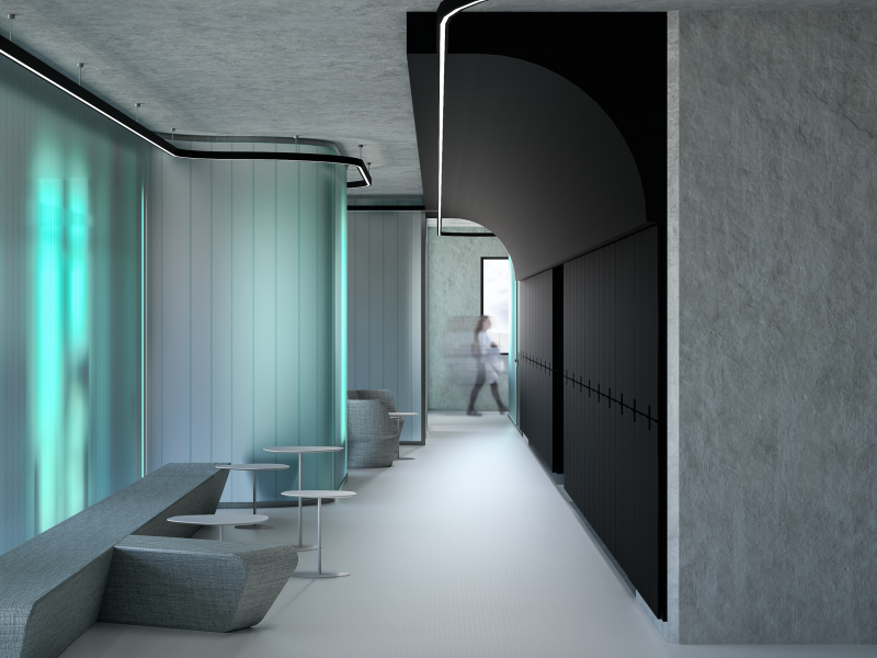 Wizualizacja 3D — Biuro — EMTE Studio
