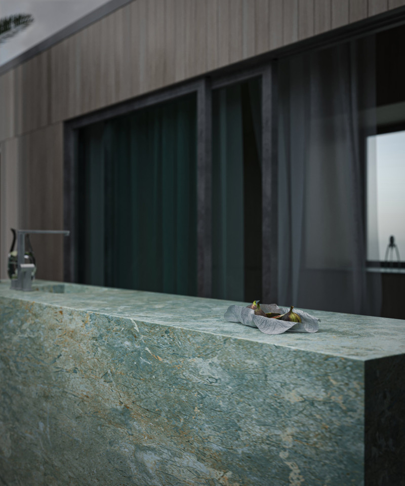 Wizualizacja 3D — Wyspa kuchenna — EMTE Studio